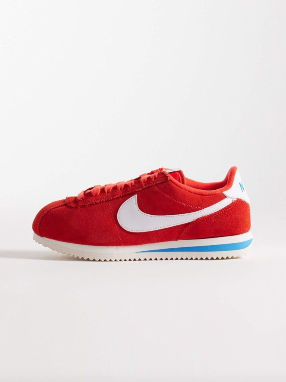 Brand New Women’s Nike Cortez Red Suede Sneakers